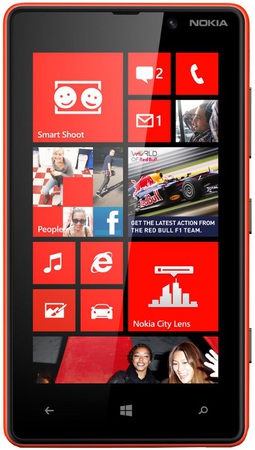 Смартфон Nokia Lumia 820 Red - Тула
