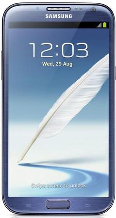 Смартфон Samsung Galaxy Note 2 GT-N7100 Blue - Тула
